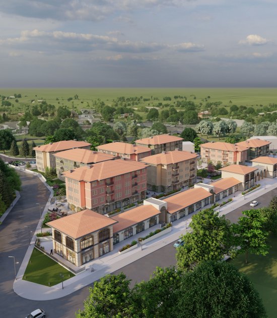 MALATYA İLİ AKÇADAĞ İLÇESİ 105 ADET KONUT VE 104 ADET TİCARET İNŞAATI PROJESİ