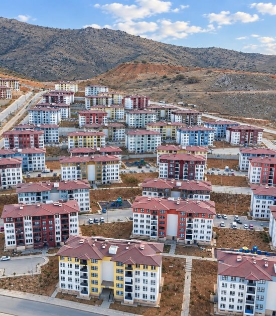 KAHRAMANMARAŞ İLİ ELBİSTAN İLÇESİ TAŞBURUN 2. ETAP 1250 ADET KONUT PROJESİ 